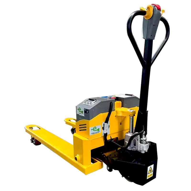 Powered Hydraulic Pallet Jack 1-10T Capacity Full Electric Pallet Truck