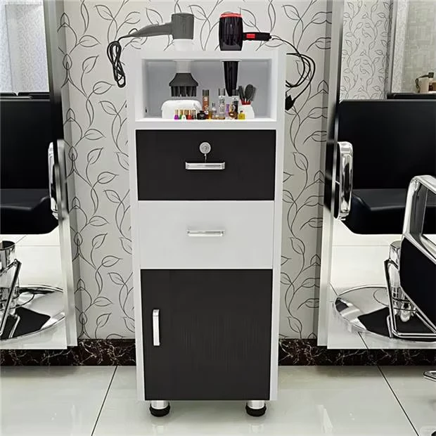 Price Modern Metal Frame Hair Layer Cart With Dryer Holders Beauty Barber Salon Trolley