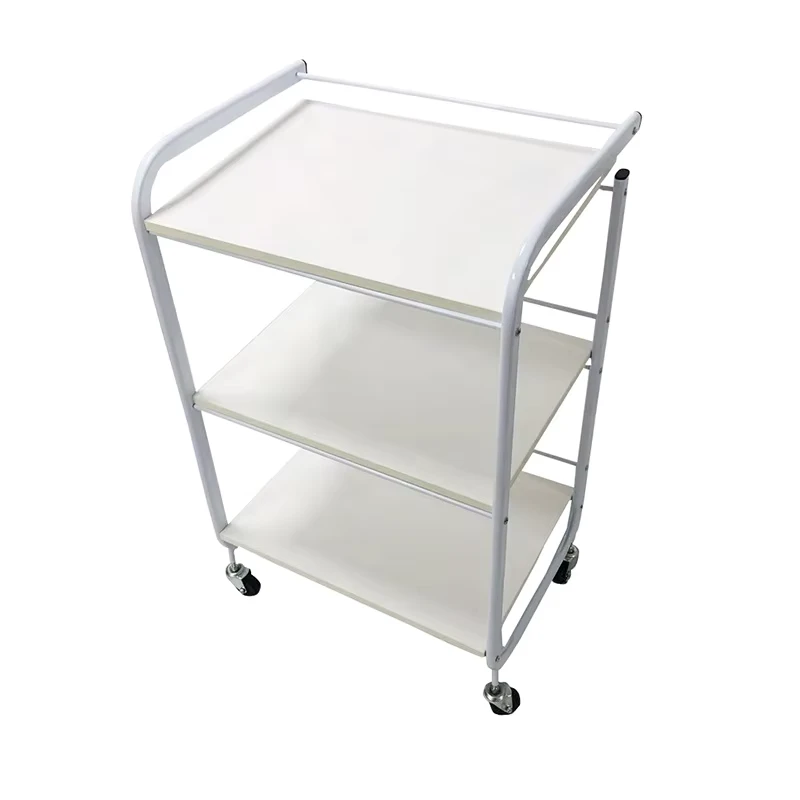 Professional Beauty Salon Trolley With Wood Layer High Quality Salon Trolley with Big Size