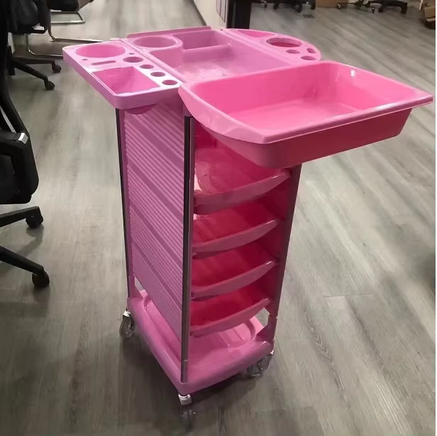 Professional Hair Trolley for Sale Salon Chair Trolley pink QZ FH02L