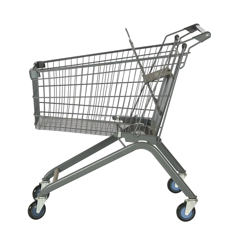 Professional Made Strong Metal Large Shopping Cart Trolley