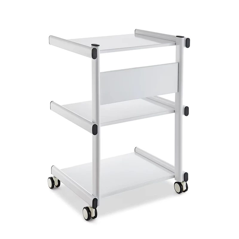 Professional Salon Trolley Massage Beauty Portable 3 Shelf Metal Aluminum Material Cart