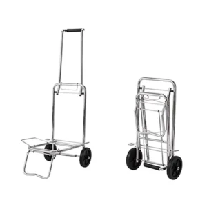 Professional Supplier Steel Frame 30 kg Capacity Folding Hand Cart Trolley for Transport