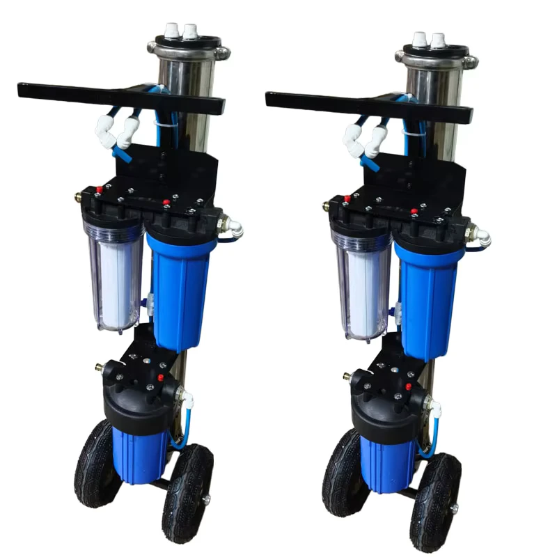 Professional Window Cleaning Filtration RO DI Pure Water Cart for Window Glass Solar Panel Cleaning and Car Washing