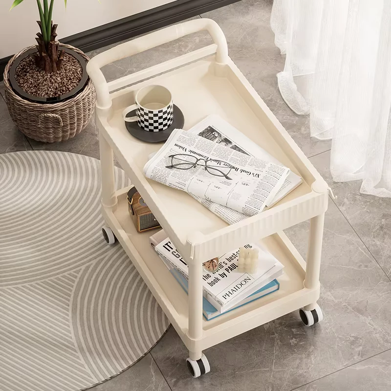 Quality Guaranteed Eco friendly Pp Plastic Rolling Cart Drawer Trolley Storage Racking