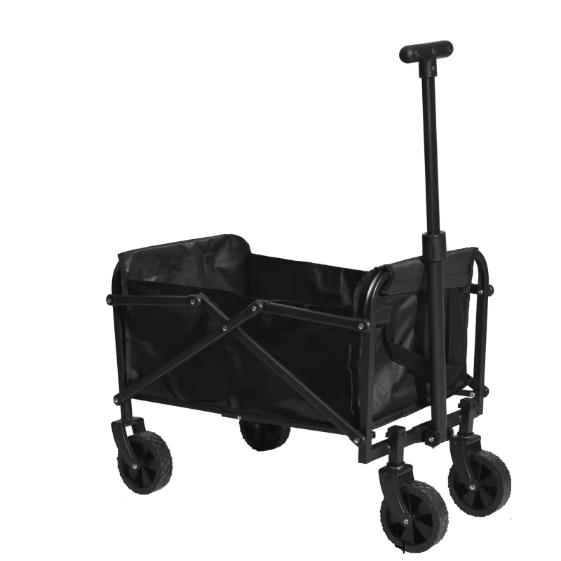 Quick Gather Retractable Camping Wagon Foldable Outdoor Transport Cart Portable Collapsible Utility Trolley