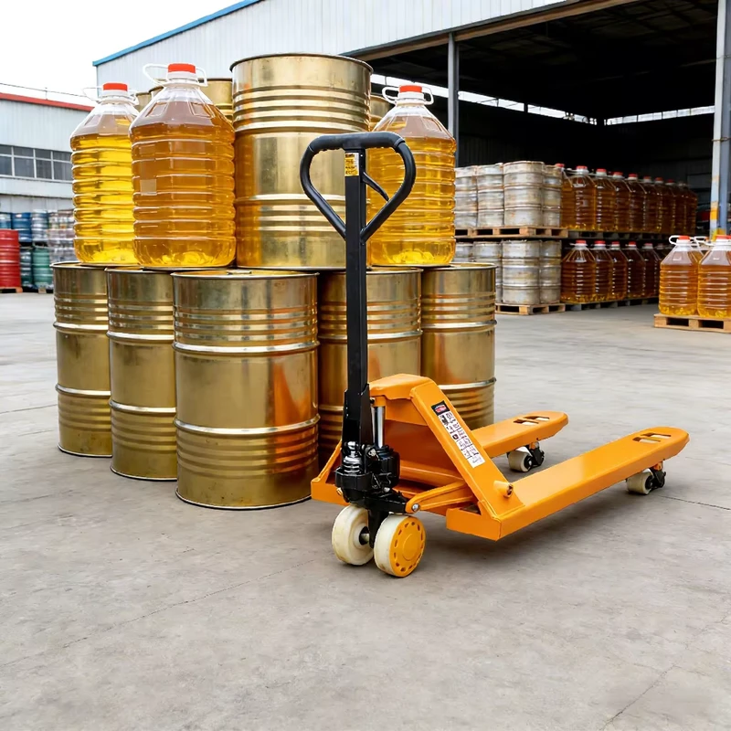 Quick Lift Cargo Heavy Duty Nylon PU Wheel Large Capacity Hand Manual Hand Pallet Truck Jack 2 Ton