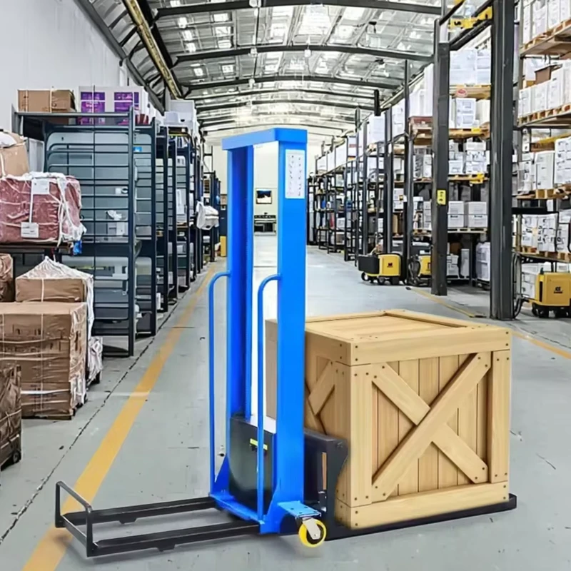 Reach Truck Pallet Stacker Semi Electric Manual Portable Truck Following Forklift Truck Mounted Forklift