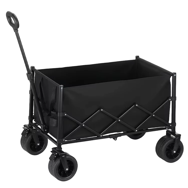 Removable Wheel Foldable Heavy Duty Folding with 330L Capacity All Terrain Wheels Camping Trolley