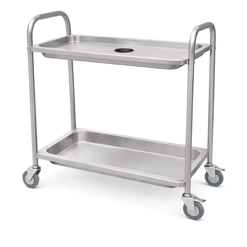 Restaurant 201 Heavy Duty Undershelf Commercial Heavy duty Stainless Steel Food Trolley Cart With Holes