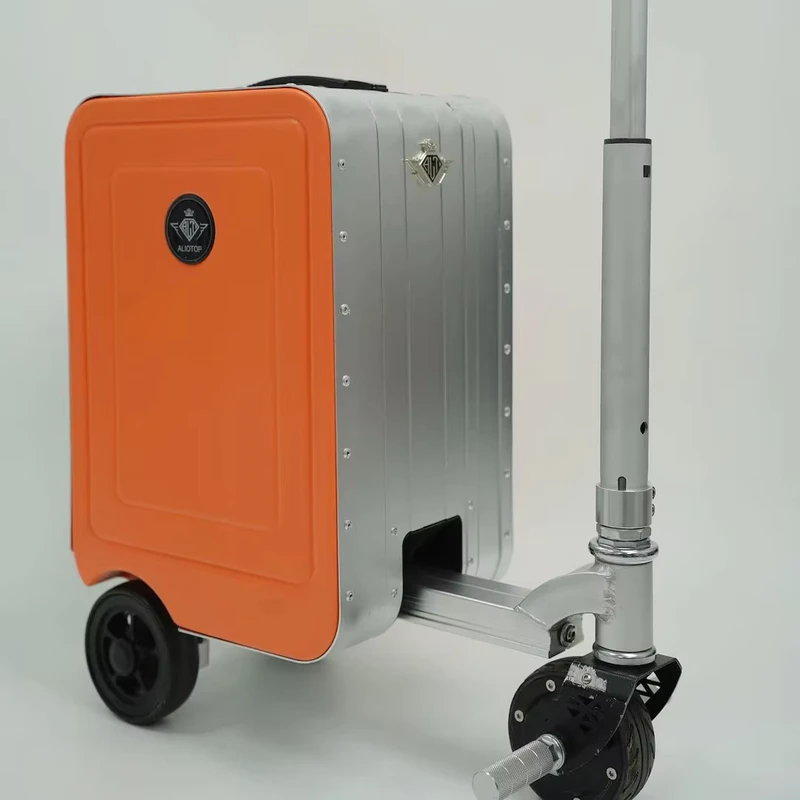 Riding Suitcase Riding Travel Durable Trolley Case Robot Smart Suitcase Set Electric Luggage for Airport