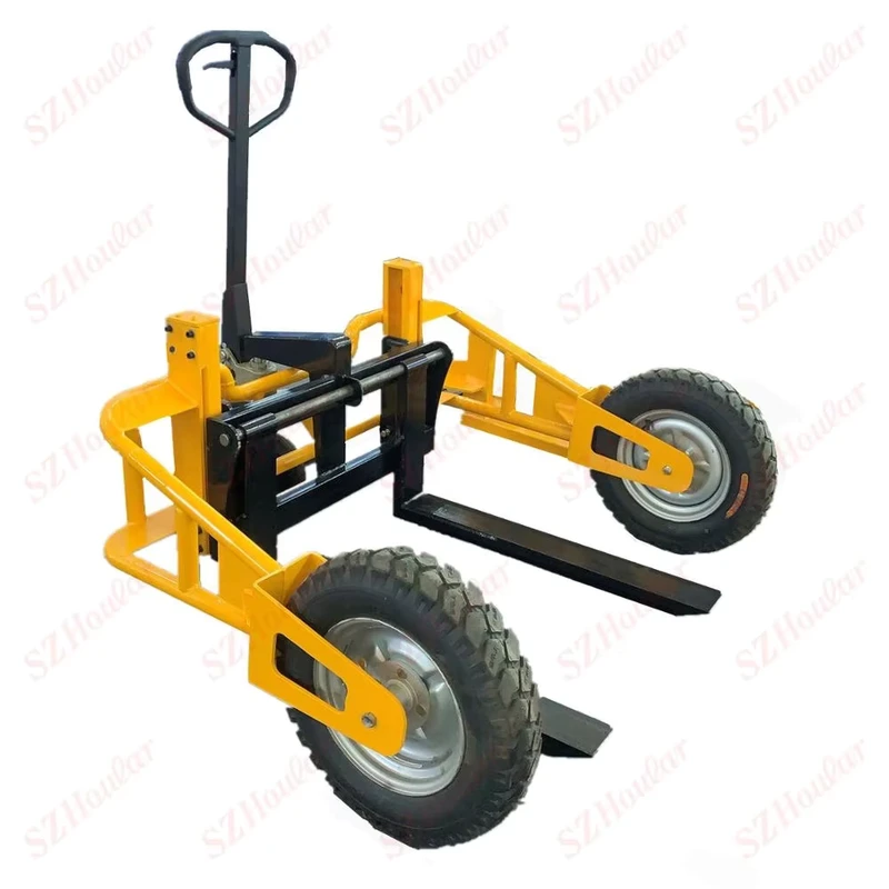 Rough Terrain Pallet Truck Electric Hand Truck Pallet 1 Ton Pallet Truck