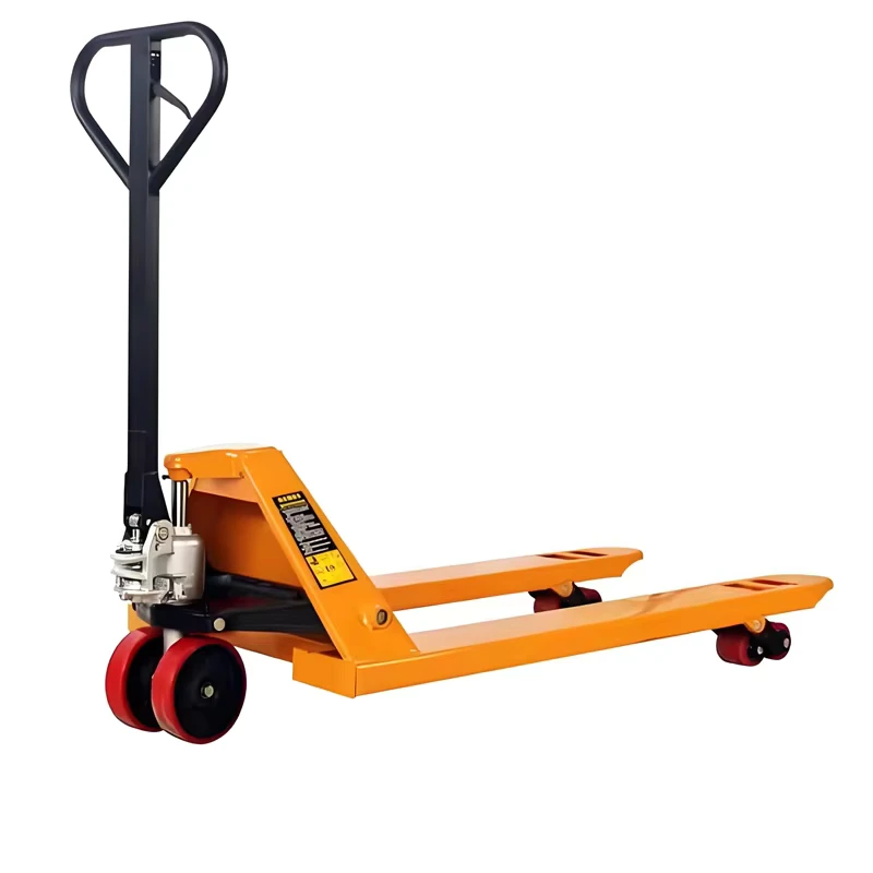 SAWANINI 2000KG Hydraulic Hand Lift Manual Pallet Truck Forklifts Pallet Jack 1900MM Fork Length Rough Terrain CE Certified High