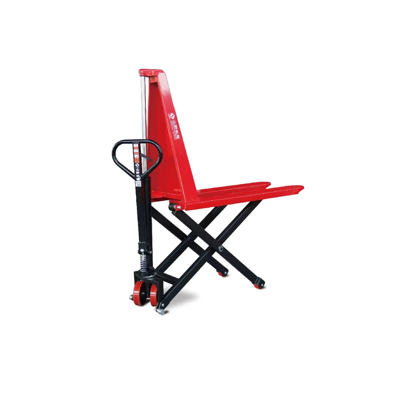 SHANYE High Lifting Manual Pallet Truck 1.5 Ton Hand Hydraulic Forklift