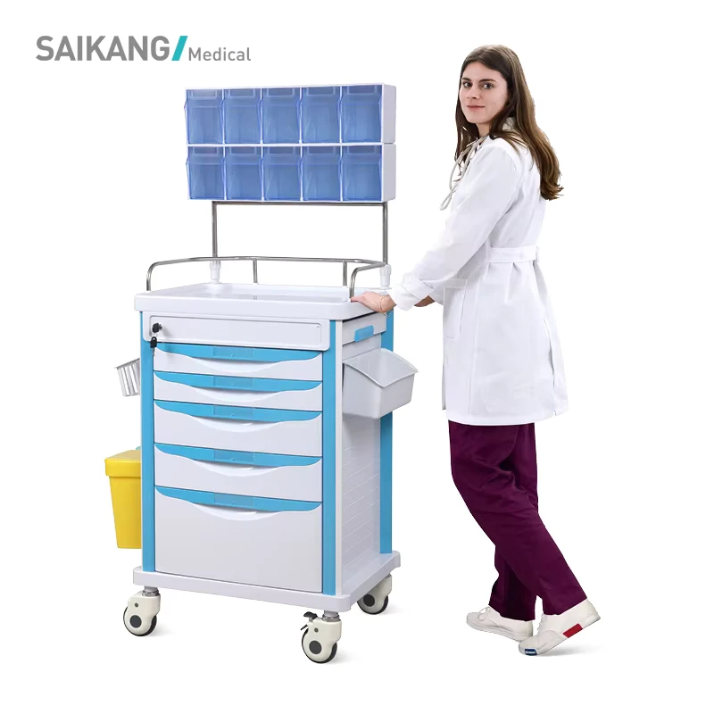 SKR AT625 Hospital Emergency Cleaning Trolleys Equipment