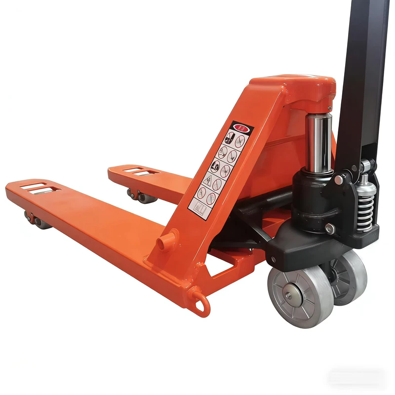 Safety Convenience 3-ton Manual Pallet Truck Nylon Wheels Easy Operation Manual Pallet Jack Hand Forklift