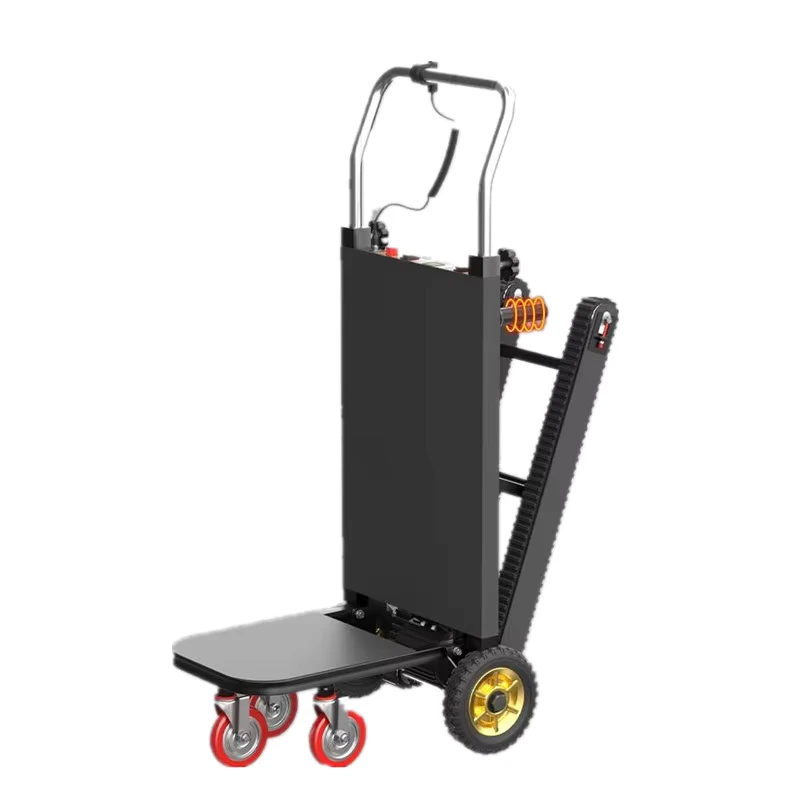 Safety Portable Electric Cargo Stair Lift Climbing Cart Load Hand Trolley for Material Handling