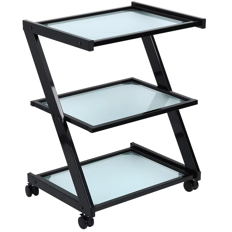 Salon Beauty Trolley Manicure Cart 3 Floor Trolley