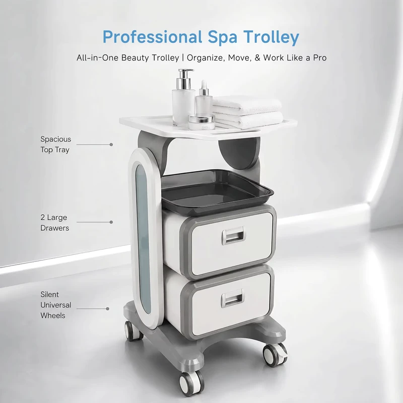 Salon Furniture Beauty Salon Storage Tool Trolley Hairdresser Trolley Beauty Trolley
