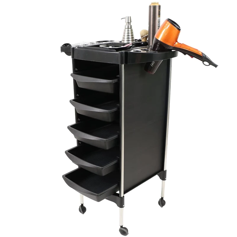 Salon Spa Station PP Adjustable with Lock Beauty Salon Trolley