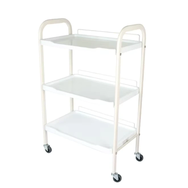 Salon Trolley Beauty Cart with Wheels Furniture for Beauty Salon Hair Salon Hairdressing Tool Car Shelf