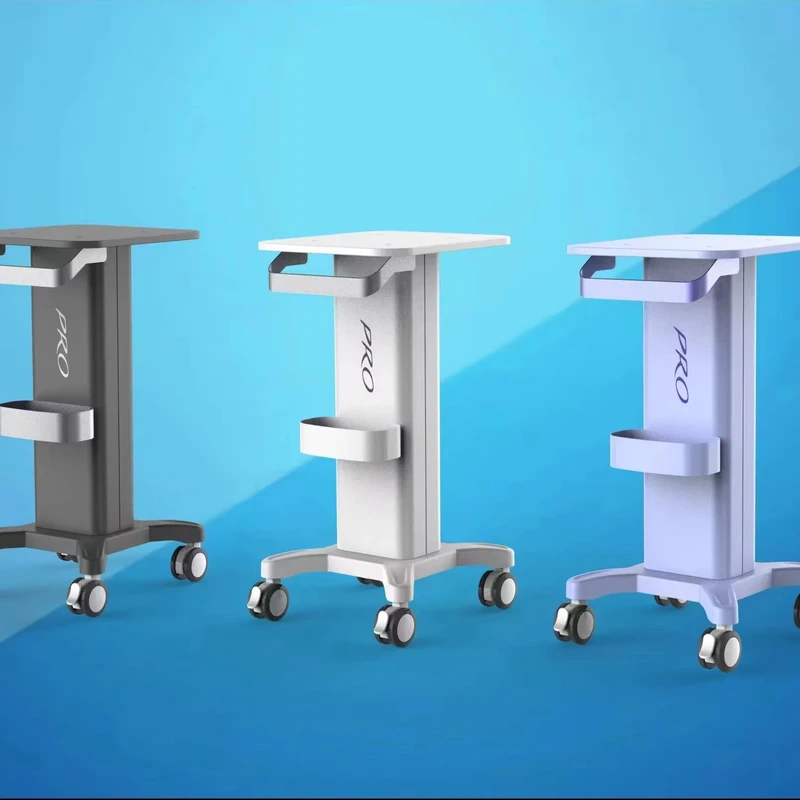 Salon Trolley Cart on Wheels Beauty Salon Trolley Cart 2 Tiers Rolling Cart Salon Tray Spa Service Cart