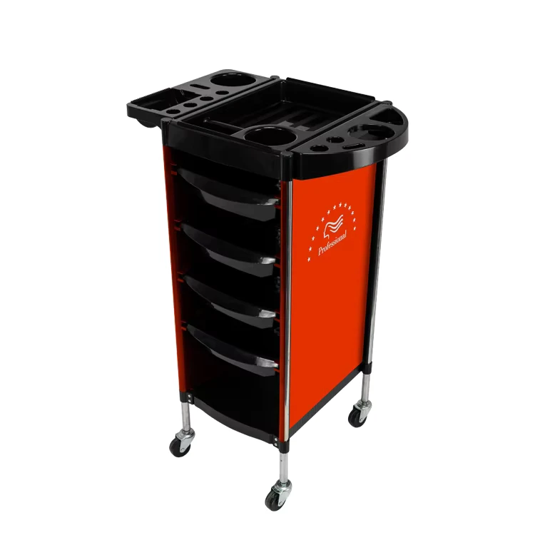 Salon Trolley Tools Styling Chair Trolley Hair Salon Cabinet QZ-09S