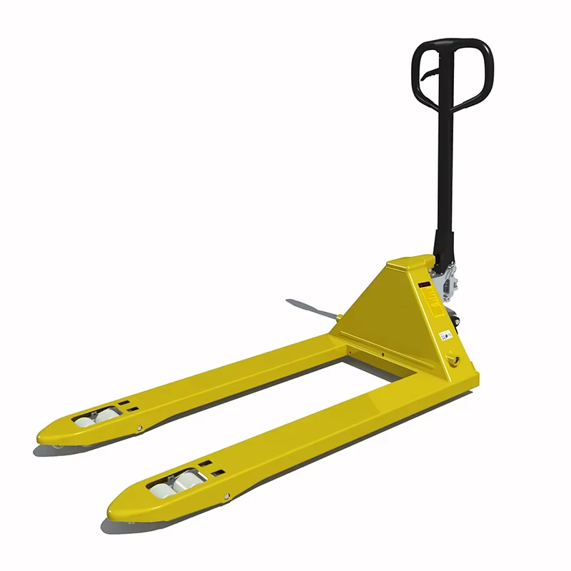 Sanstar Factory Price 3 Ton With Nylon Wheels Hydraulic Manual Hand Pallet Truck All Terrain Pallet Truck