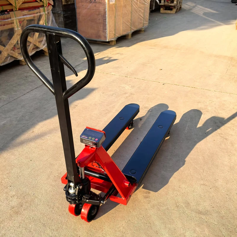 Scale Hand Pallet Truck Electric Pallet Lifter Electronic Scale Pallet Stacker Weighing Truck