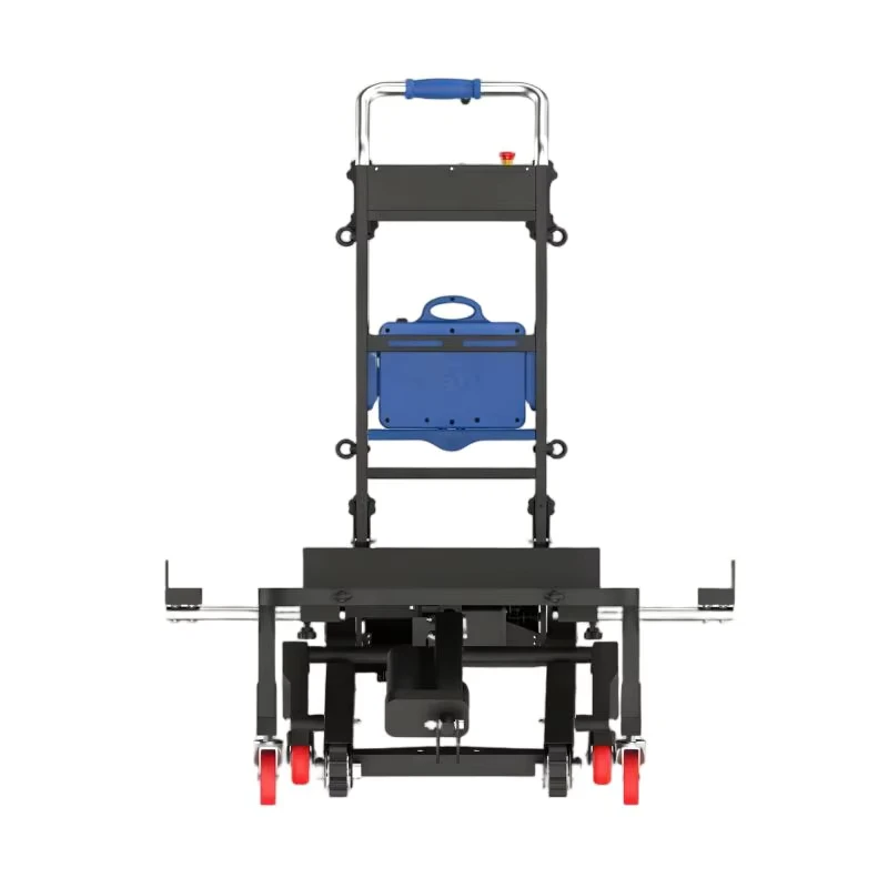 Self Balancing Electric Stair Climber Trolley 250kg Crawler Hand Truck for Logistics Warehouse Moving Cargo Transport