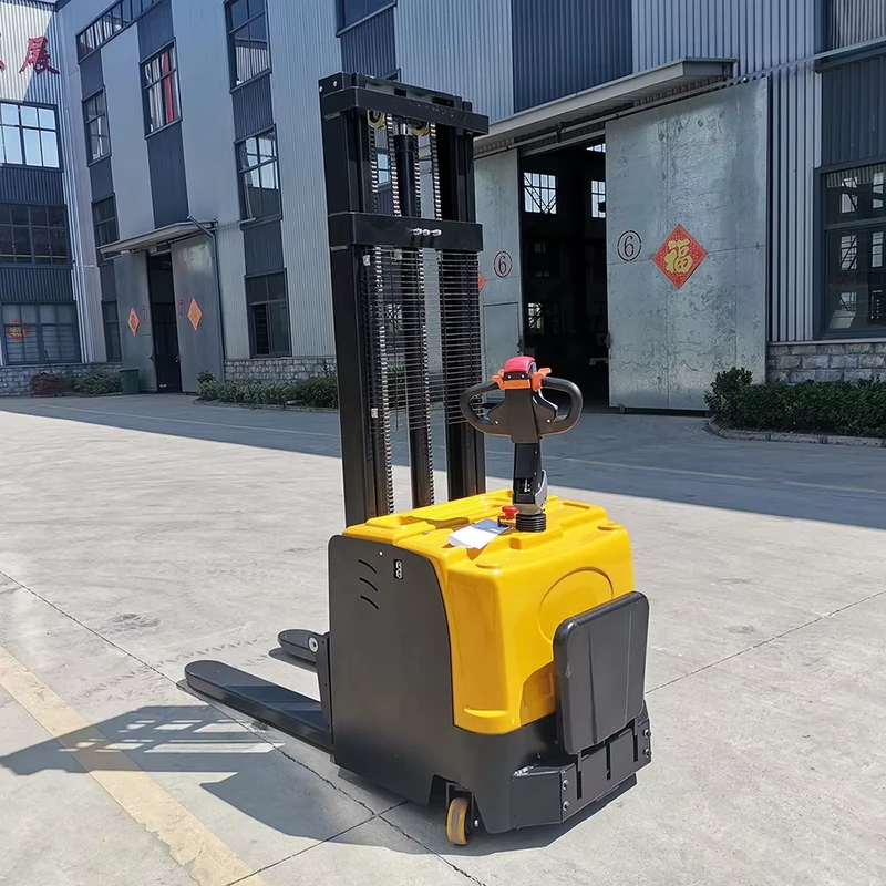 Self Lifting Pallet Truck Full Electrical Stackers Powered Pallet Truck 2 Ton 6 Meter Used in Warehouse and Supermarket