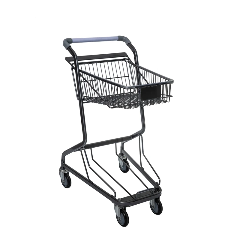 Shop Cart Shopping Trolley Small Size for Retail Stores with Basket