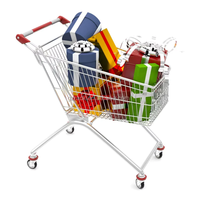 Shopping Trolley Metal Used Shopping Cart