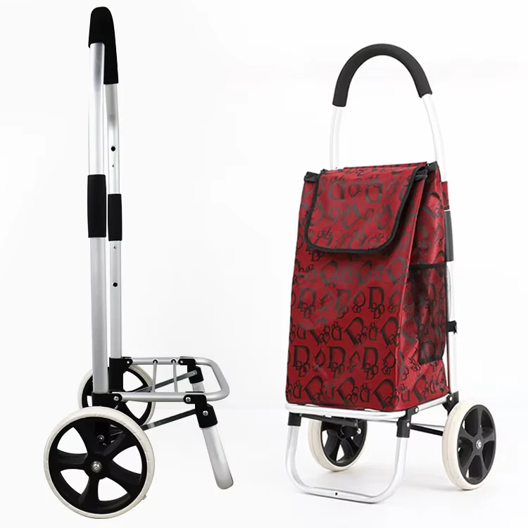 Shopping Trolleys Bags Carts New Arrival Multi-functional Reusable Lightweight Portable Folding Carton Plastic 50 Kg 500