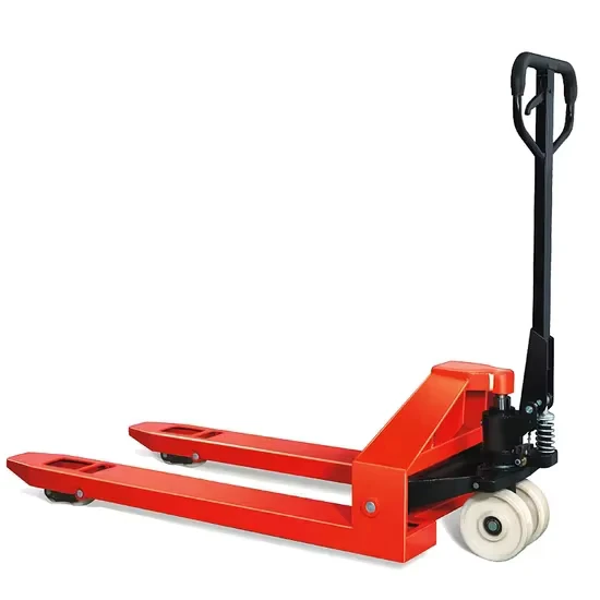 Short Fork High Pallet Truck Quick Lift Manual Pallet Lifter