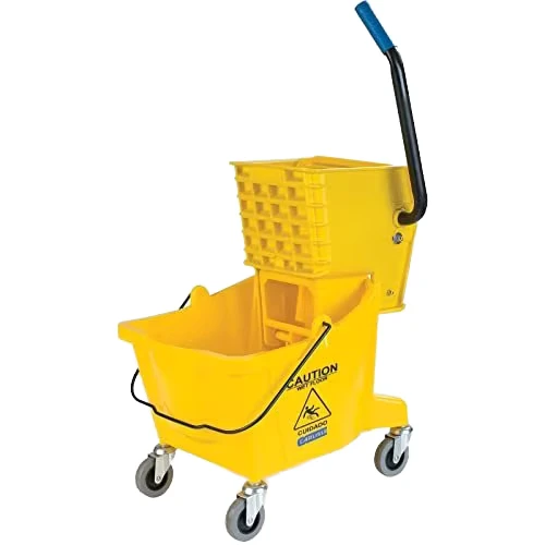 Side Down Press Wringer Commercial Mop Buckets & Wringers Squeeze of the Bucket