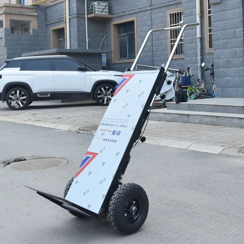 Sliding Climbing Car Electric Cart 300Kg Crawler Steel Foldable Stairs Heavy Duty Cargo Transport Trolley Stair Climber