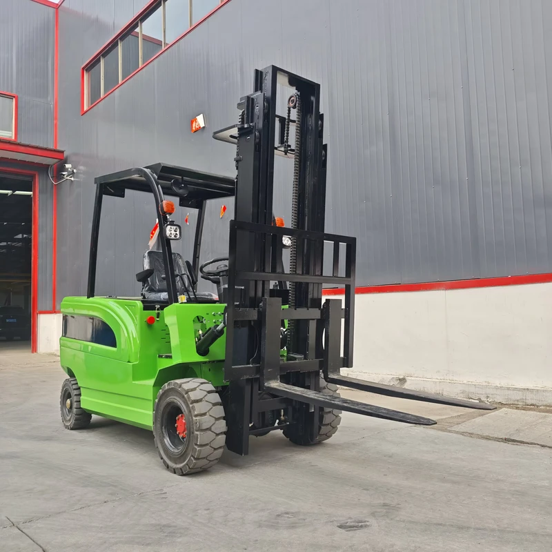 Small Electric Forklift 2Ton 3Ton Lithium Battery for Warehouse Household Use