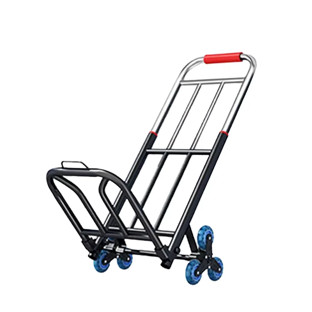 Small Lightweight Portable Folding Trolley OEM Collapse Household Carrying Trailer Shopping Grocery for Hand Carts Trolleys