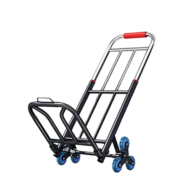 Small Lightweight Portable Folding Trolley OEM Collapse Household Carrying Trailer Shopping Grocery for Hand Carts Trolleys