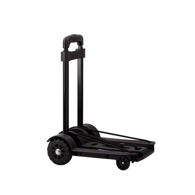 Small Luggage Hand Carts Transport Portable Foldable Telescoping Utility Shopping Trolleys Carts Luggage Cart