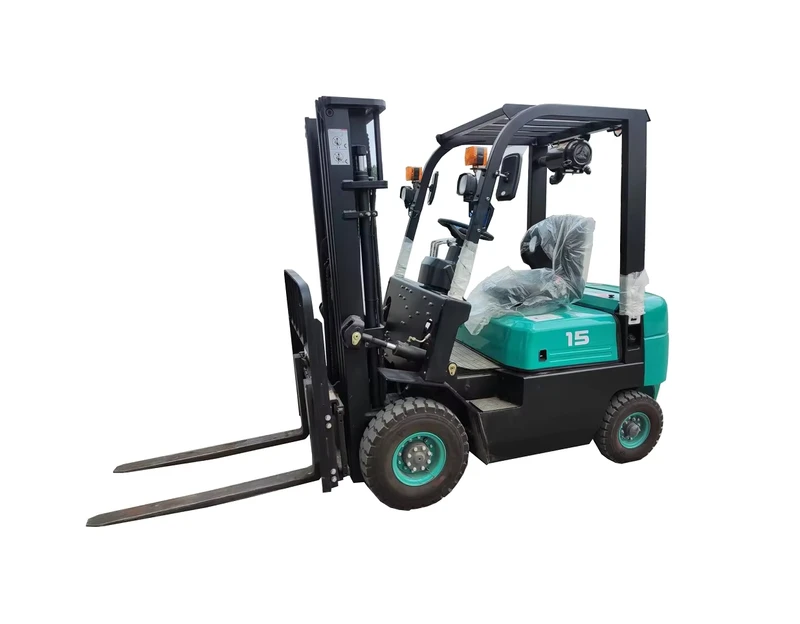 Small Manual Automatic Transmission Forklift Truck with 1.5tons 1.8t Capacity Chinese Diesel Engine Mini Manual Forklift Stock