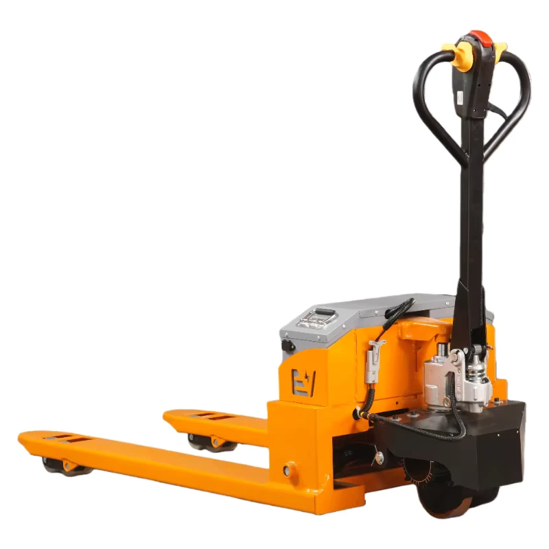 Small Semi Electric Pallet Truck Forklift 3Ton 685mm Off Road Electric Pallet Trucks