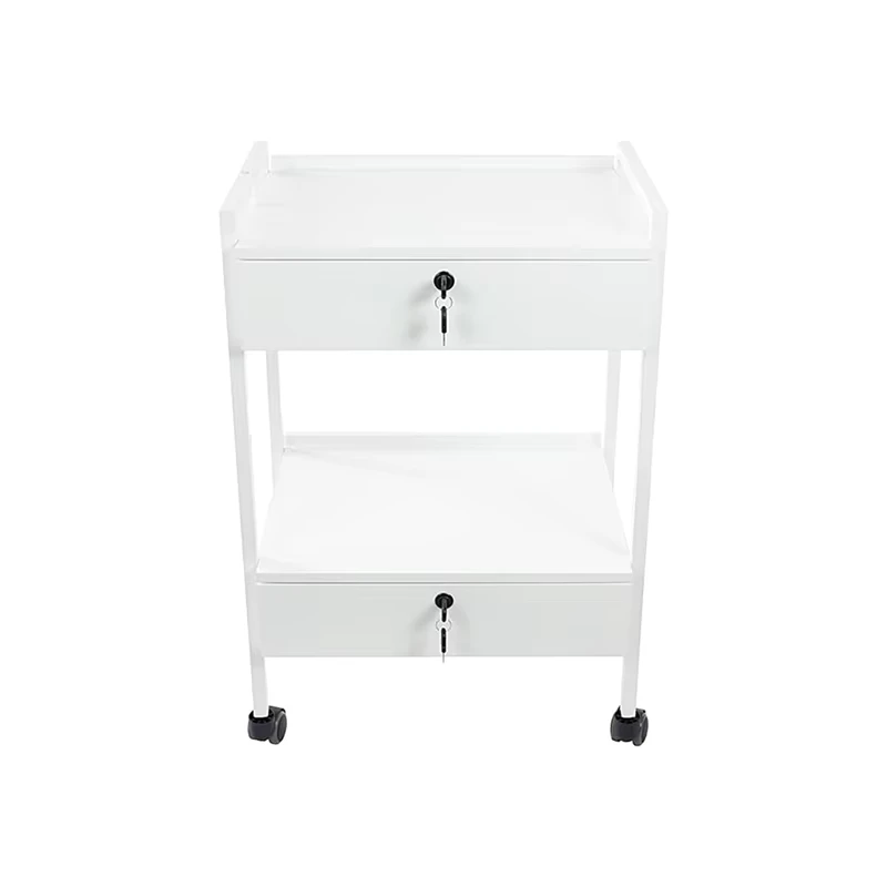 Spa & Salon Auxiliary Cart Trolley with Storage Drawers Cosmetology Esthetician Trolleys