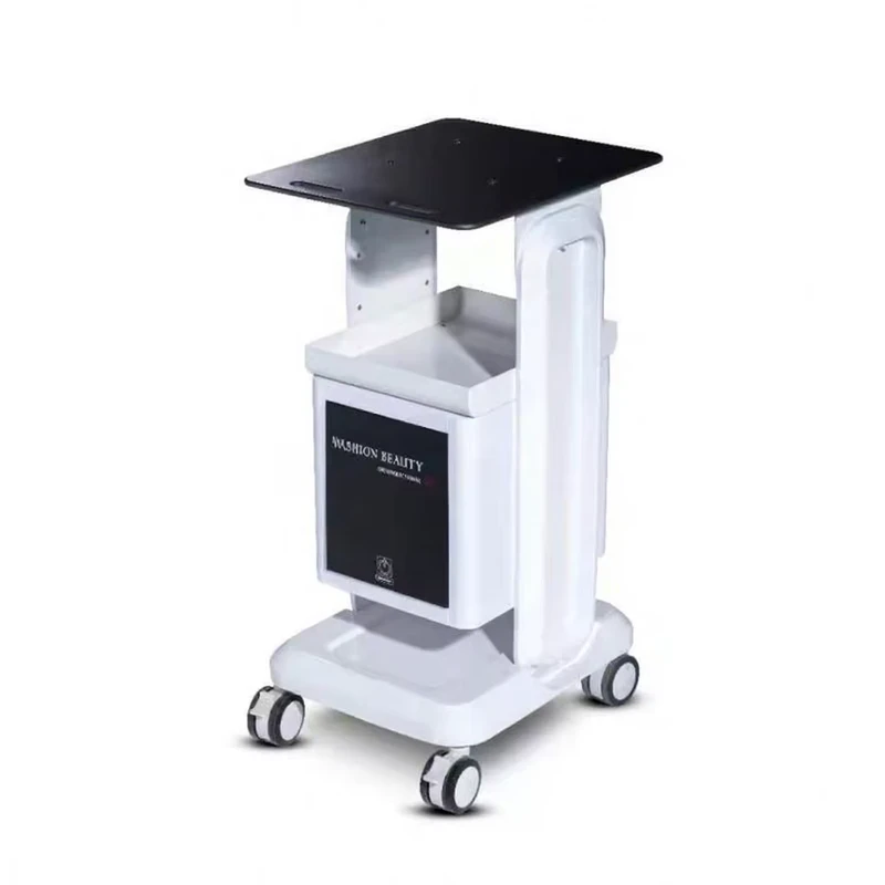 Spa Use Place Beauty Machines Hair Salon Trolleys White Salon Trolley Carts