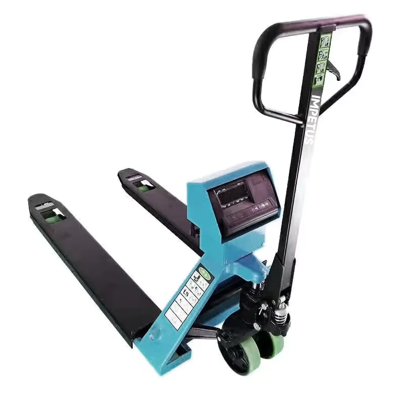 Stainless Handheld Jacks 1000kg Jack Drive Wheel Assembly Weight Scale Forklift Hydraulic Start Length Hand Pallet Truck