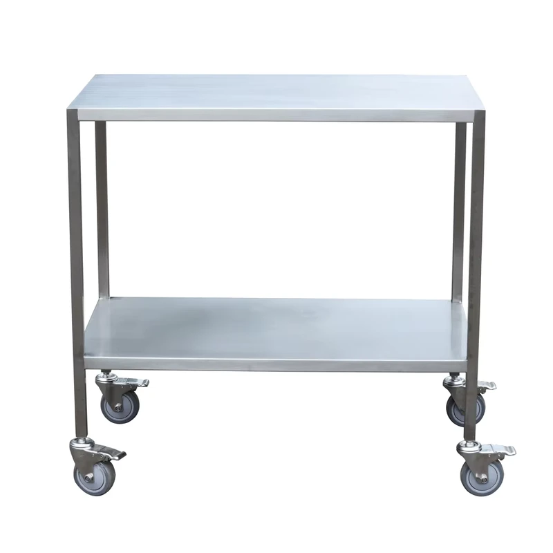 Stainless Steel Hospital Emergency Trolley Cart Medical Trolley with Reasonable Price