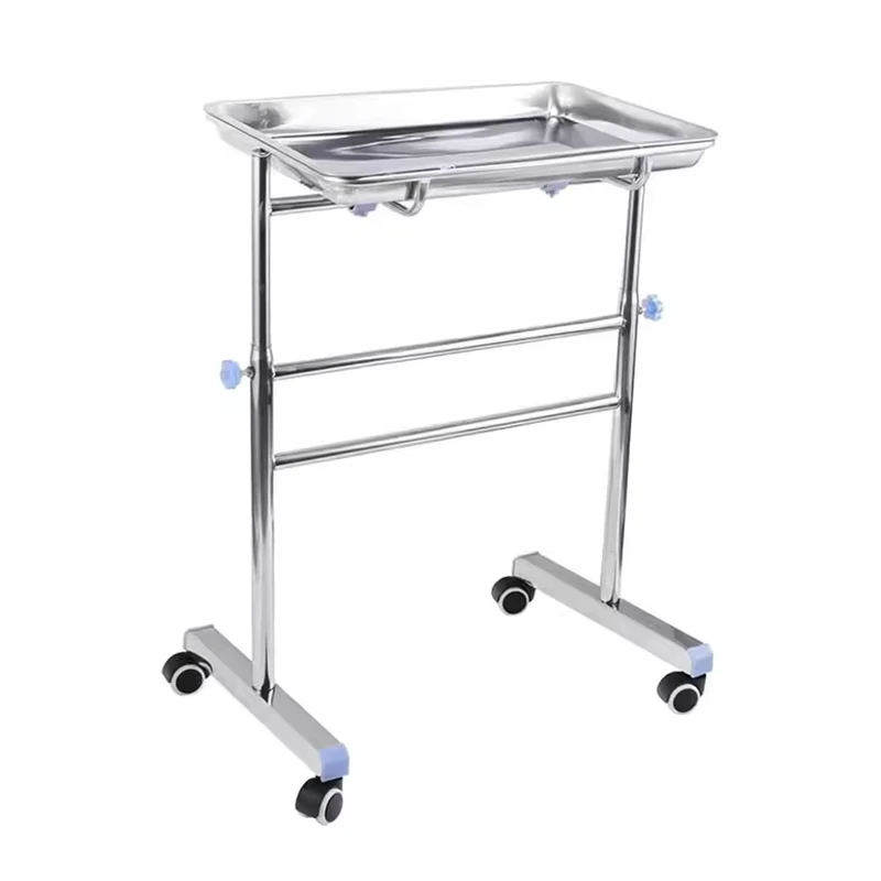 Stainless Steel Hospital Furniture Dentistry Use Trolley