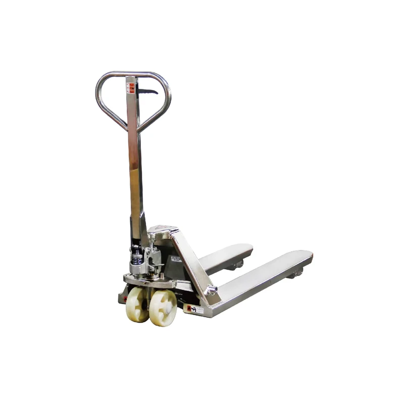 Stainless Steel Hydraulic Hand Pallet Truck 2500 3000kg Capacity Hand Carts & Trolleys Product