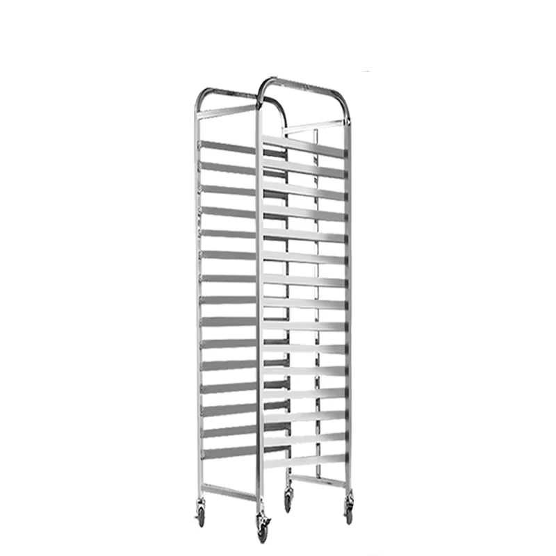 Stainless Steel Multi Layer Food Service Cart for Commercial Kitchen Restaurant and Catering Equipment